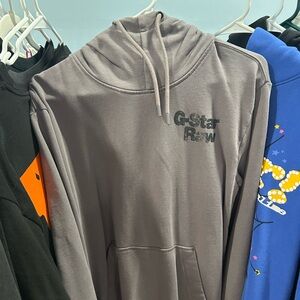 G-Star Charcoal Grey Hoodie for Men